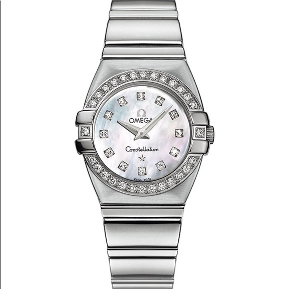 Omega Accessories - Omega Constellation Steel Diamonds Watch